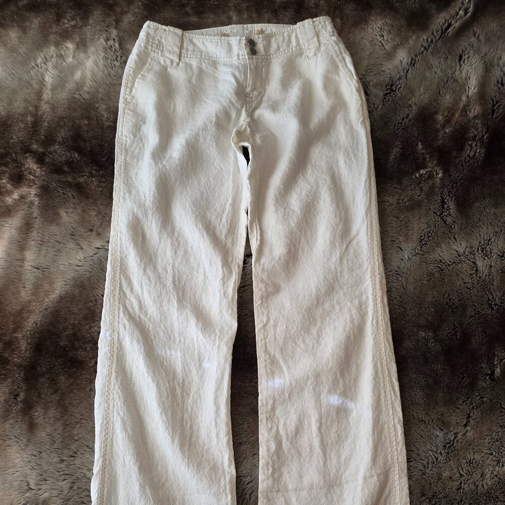 Women's London Jeans Wide-Leg Linen Pant